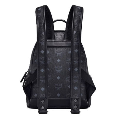 MCM Stark Side Studs Backpack in Visetos MMKAAVE10BK001 3