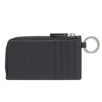 Buy Himmel Lanyard Zip Card Case in Lauretos (Grey