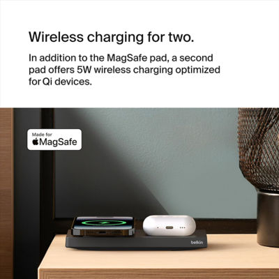 Belkin Magsafe 2-In-1 Wireless Flat Charge Pad 3