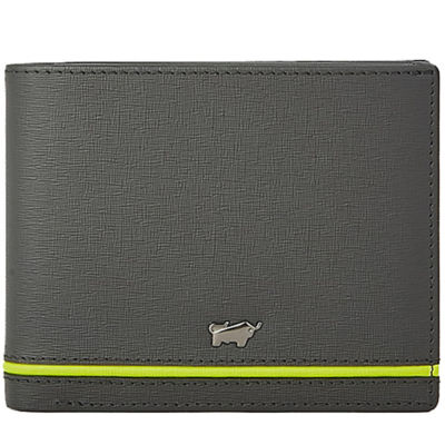BRAUN BUFFEL 財布 黒 レザー 人気 オシャレ ワンポイント