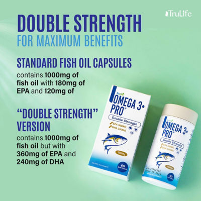 TRULIFE Omega 3·Pro (Double Strength) Fish Oil 60’s 5