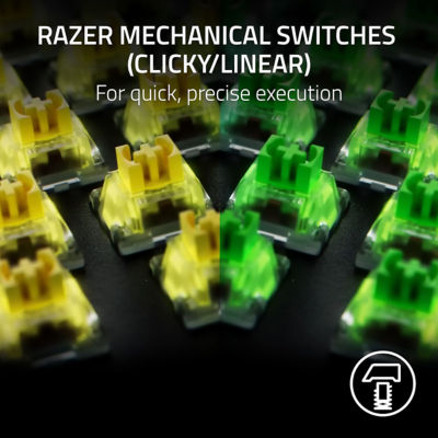 Razer Blackwidow V4 X - Mechanical Gaming Keyboard 2