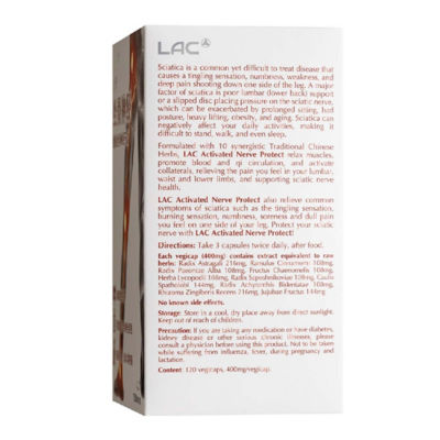 LAC Nerve Protect™ Sciatica Relief 120s 3