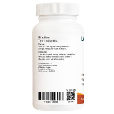 LAC Biotin 900mcg 120tabs 3