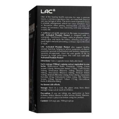 LAC Prostate Protect™ Healthy Bladder Support 120s 3