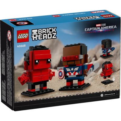 LEGO 乐高 40668 美国队长与红浩克 2