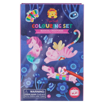 Tiger Tribe Colouring Set 1