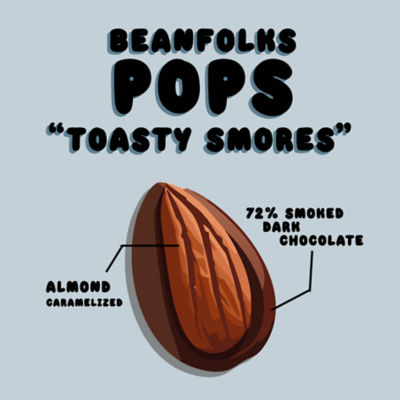 Lemuel Chocolate POPS Toasty Smores 3