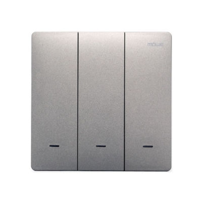 Buy MÖWE Zigbee Smart Switch (Grey) – Triple Rocker MW723Z Online