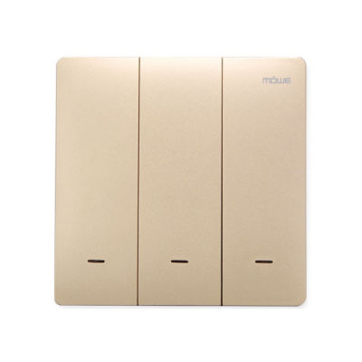 Mowe MÖWE Zigbee Smart Switch (Gold) – Triple Rocker MW723Z 2