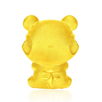 CHOW TAI FOOK 999 Pure Gold Charm - Zodiac Tiger 3