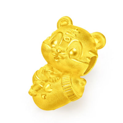 CHOW TAI FOOK 999 Pure Gold Charm - Zodiac Tiger R29318 3