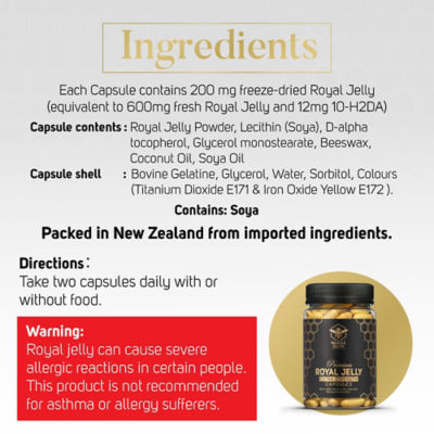 Manuka South Extra Strength Royal Jelly 1000mg 160s 7