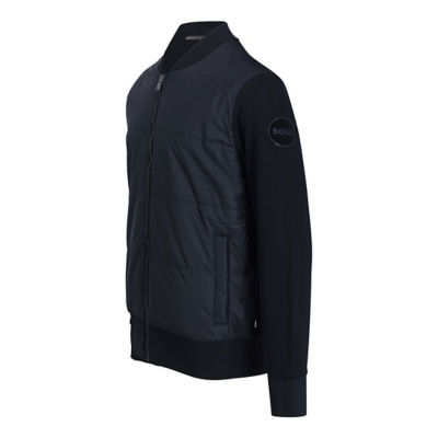 BOSS Travel Retail Exclusive Hybrid Zip-Up Sweatshirt With Cotton Terry 3