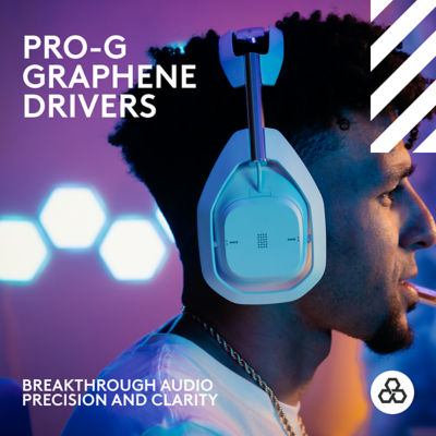 Logitech G 罗技 G Astro A50 X Lightspeed 无线耳机带基站 3
