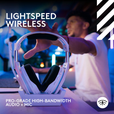Logitech G 罗技 G Astro A50 X Lightspeed 无线耳机带基站 4