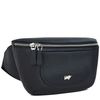 Buy Braun Buffel Logan Medium Waist Pouch in Black Online in Singapore iShopChangi