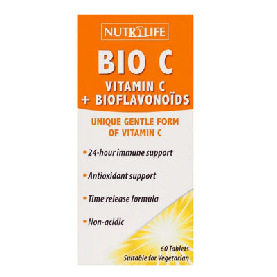 Nutrilife Bio C Vitamin C + Bioflavonoids 60 tabs 1