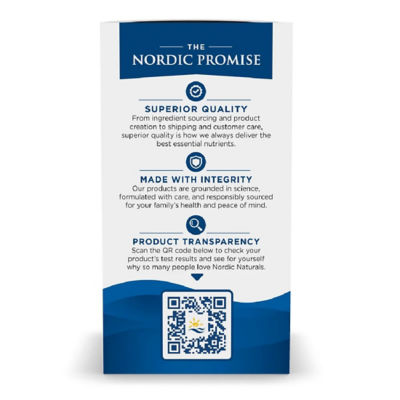 NORDIC NATURALS 维生素D3 1000IU (120软胶囊) 4