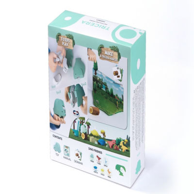 Halftoys HD001 DIORAMA DINO TRICERA 2