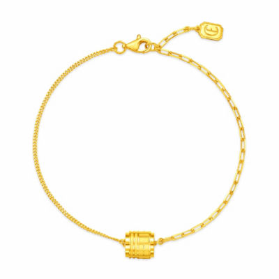Buy Chow Tai Fook Rouge Collection 999 Gold Bracelet- R35335
