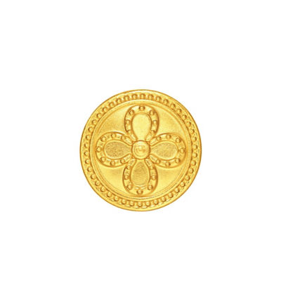 Chow Tai Fook 周大福故宫系列999足金吊坠 - 馬到成功 (鎏彩) R35556 3