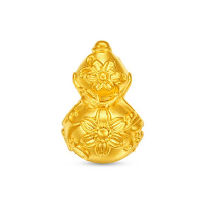 Chow Tai Fook 周大福故宫系列999足金吊坠 - 福祿萬代葫蘆 R35621 1