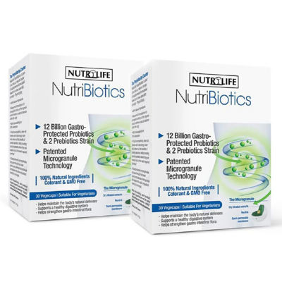 Nutrilife [TWIN PACK] Nutrilife NutriBiotics 30 vegecaps 1