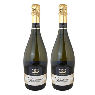 {Bundle of 2] CASA GIONA PROSECCO DOC EXTRA DRY SPARKING WINE, 750 ML