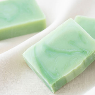 Ladybug Japan Green Tea Olive Soap 100g 2
