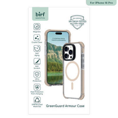 Birf iPhone 16 Pro GreenGuard Armour Case 1