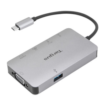 Targus Usb-C 4K Hdmi/Vga Docking Station With 100W Power Delivery Usb-C, Alt-Mode 4