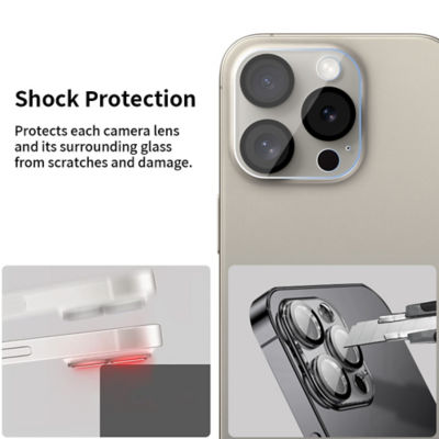Birf iPhone 16 Series EcoGuard Camera Lens Protector 5