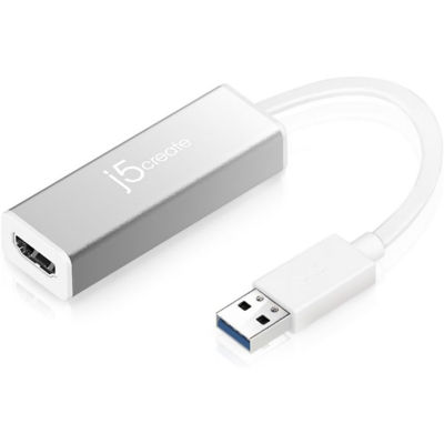 J5Create JUA355 USB 3.0 HDMI SLIM显示适配器 4