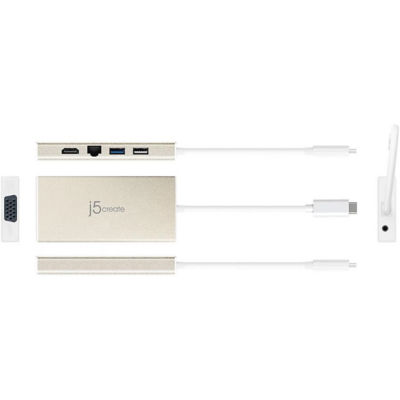 J5Create Jcd376 Usb-C 3.1 Fully Functional Mini Dock 2