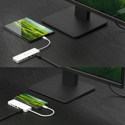 J5Create Jcd373Ew Usb-C Multi-Port Hub With Pd (Eco) White 10