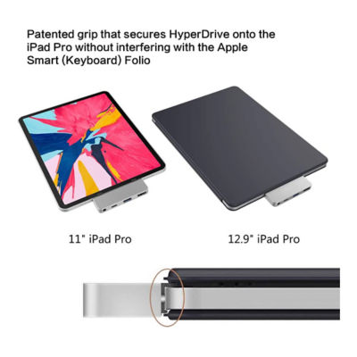 Hyperdrive Hd319E 4-In-1 Usb-C Hub Silver 4