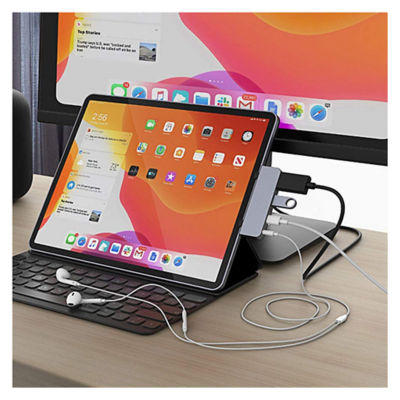 Hyperdrive Hd319E 4-In-1 Usb-C Hub Silver 8