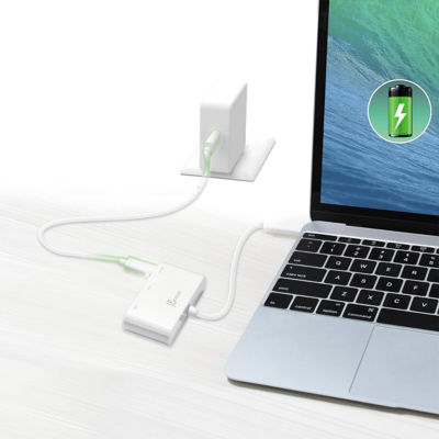 J5Create Jca379 Usb-C To Hdmi & Usb3.0 Hub W/Pwrdlvry 2.0 3