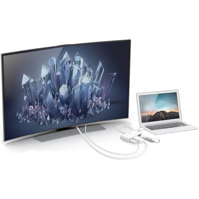 J5Create Jca379 Usb-C To Hdmi & Usb3.0 Hub W/Pwrdlvry 2.0 5