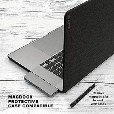 HyperDrive DUO 7-in-2 — USB-C Hub for MacBook Pro / Air - Sliver 6