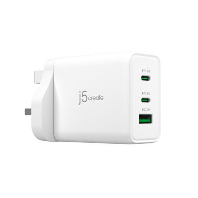 J5Create Jup3365F 65W Gan Usb-C 3-Port Charger 3