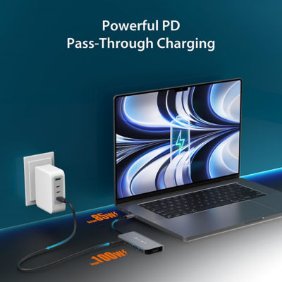 J5Create Jch453 8K Usb4® Travel Hub (6-In-1) 4