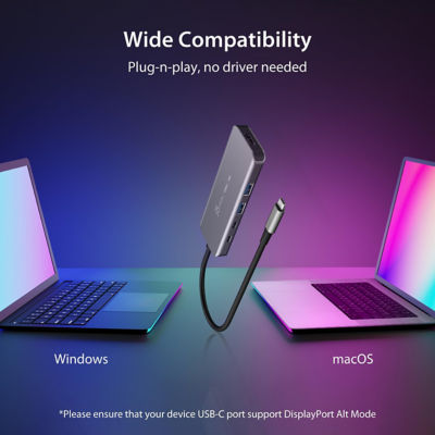 J5Create Jch453 8K Usb4® Travel Hub (6-In-1) 7