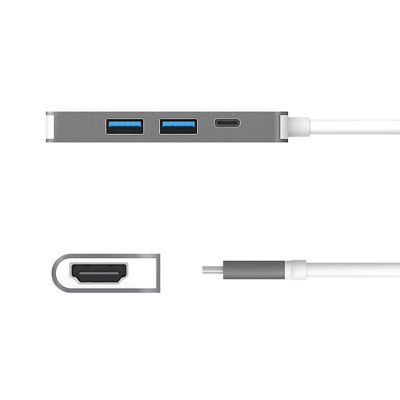 J5Create Jcd371 Usb-C To Hdmi,Usb 3.0 2 Port Deliver 2