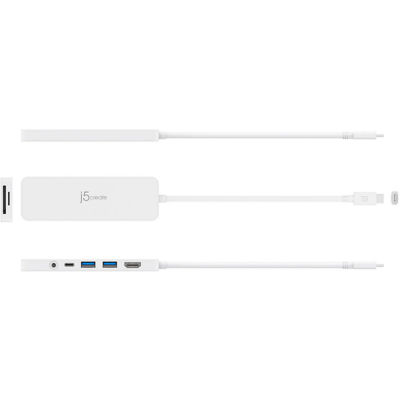 J5Create JCD373带PD的USB-C多端口中心 3