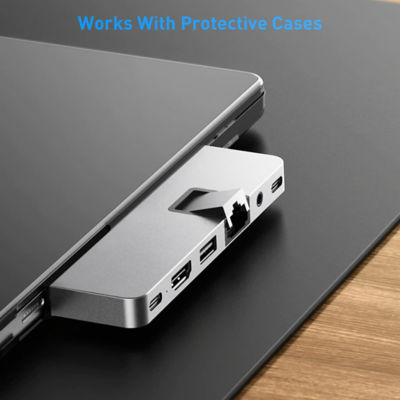 Hyperdrive Hd575 7-In-2 Usb-C Hub For New Macbook Pro 2021 Silver 3