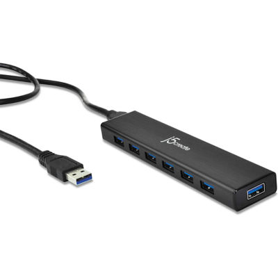 J5Create JUH377 7端口USB 3.0集线器 5