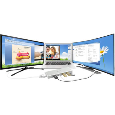 J5Create Jud380 Hdmi/Vga/Gigabit Ethernet/Usb Mini Dock 8