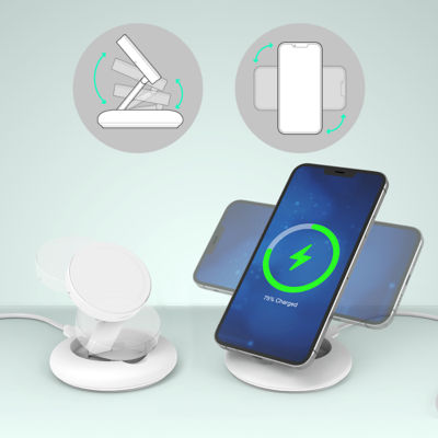 J5Create Jupw1107Np Magsafe 15W Wireless Charging Stand 4